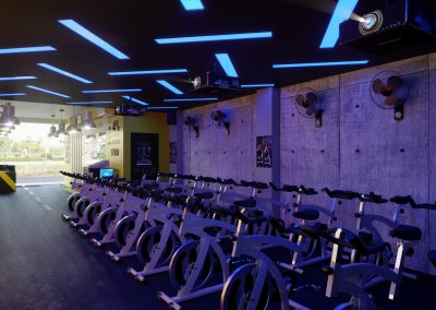 Spin Workout Area